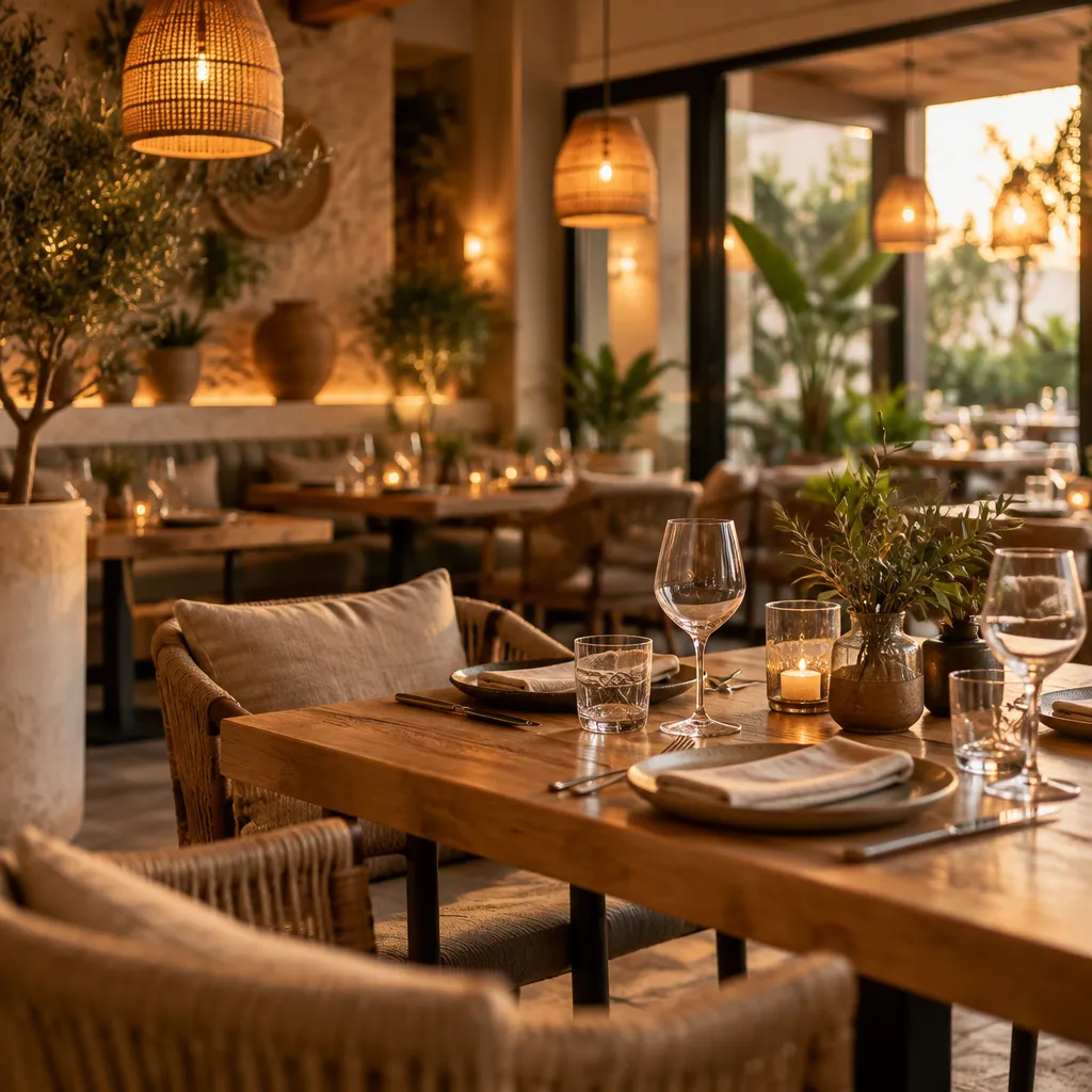 The Darvox restaurant interior